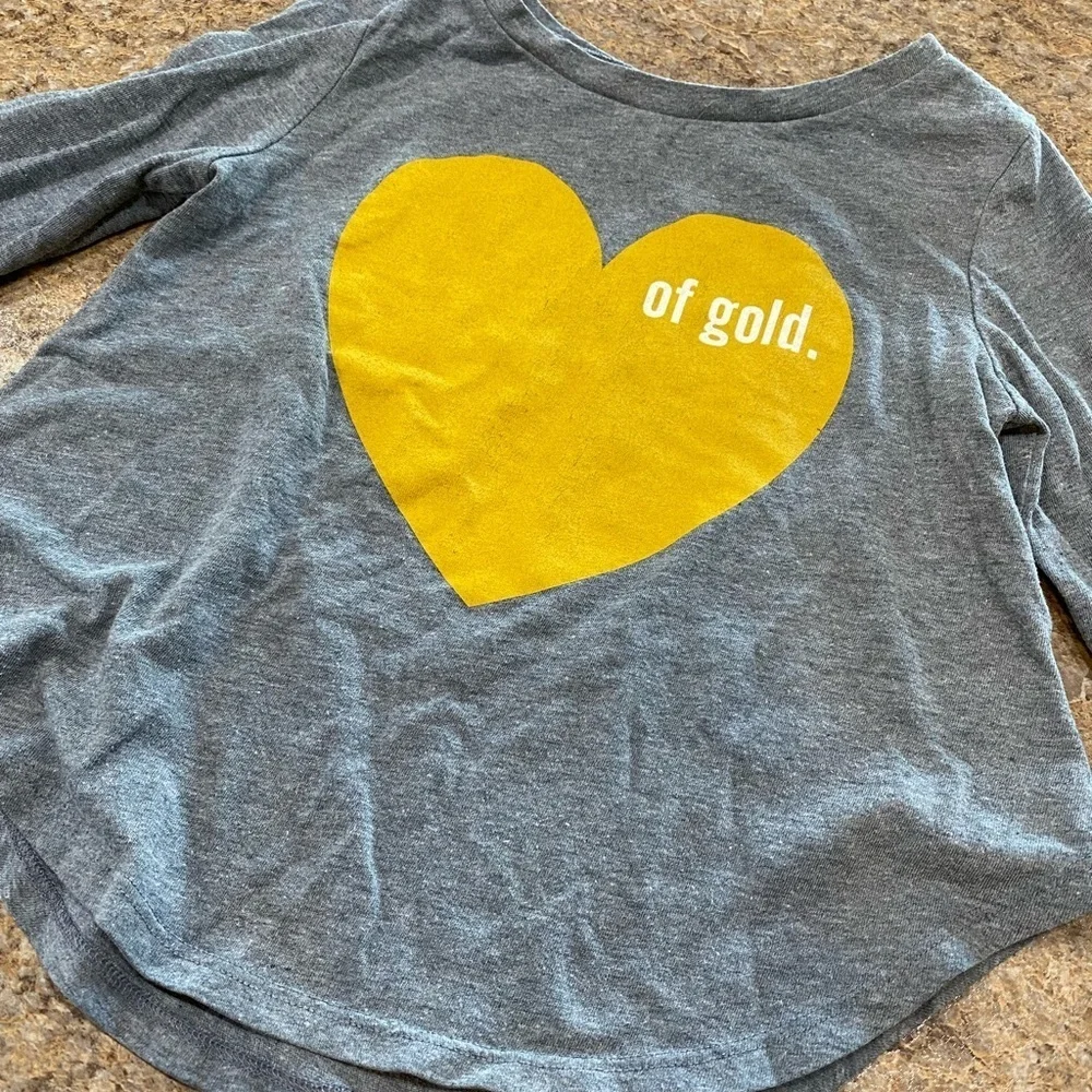 Girls Heart Of Gold Shirt